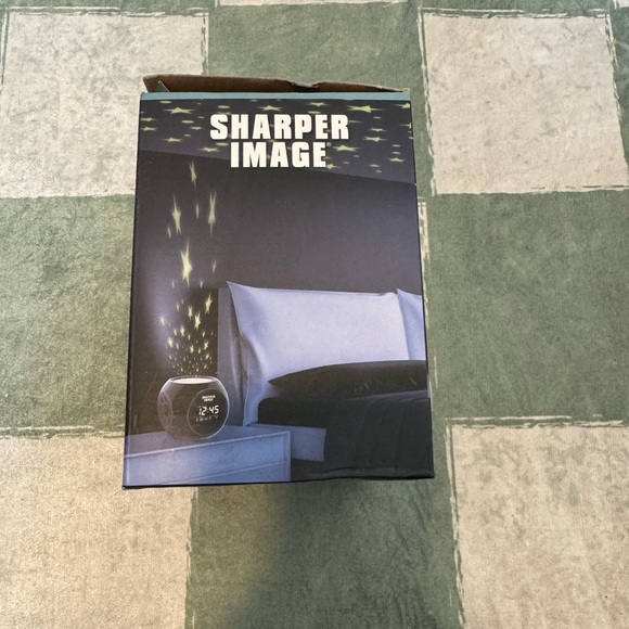 New Sharper Image Black Sound Machine with Star Projection - Picture 4 of 7